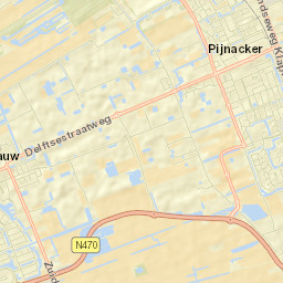 Pijnacker Street Map