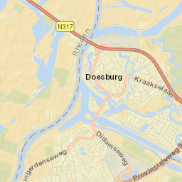 Doesburg Street Map