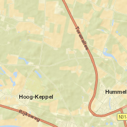 Hummelo Street Map
