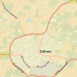 Zelhem Street Map