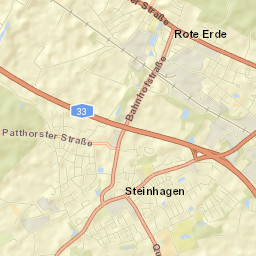 Steinhagen Street Map