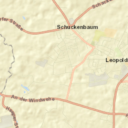 Leopoldshöhe Street Map