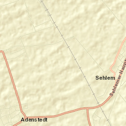 Adenstedt Street Map