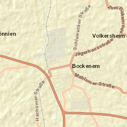 Bockenem Street Map