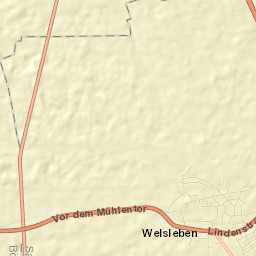 Welsleben Street Map