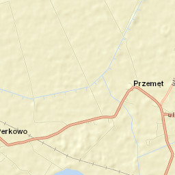 Przemęt Street Map