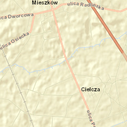 Powiat jarociński Street Map