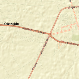Turek Street Map
