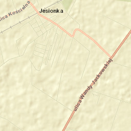 Mrozy Street Map