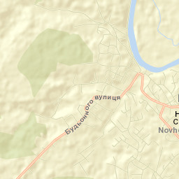 Novhorod-Sivers’kyy Street Map