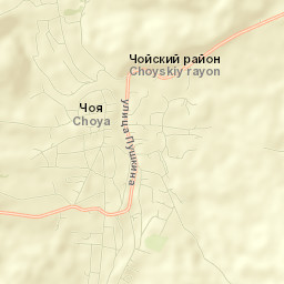 Choya Street Map