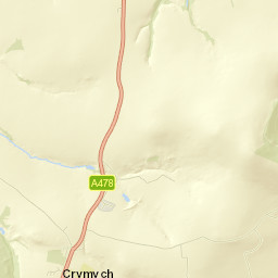 Crymych Street Map