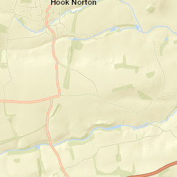 Hook Norton Street Map