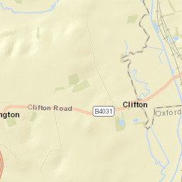 B4031, Banbury, Northamptonshire OX17 Street Map