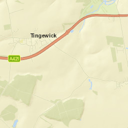 Tingewick Street Map