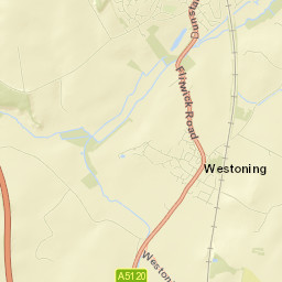 Westoning Street Map