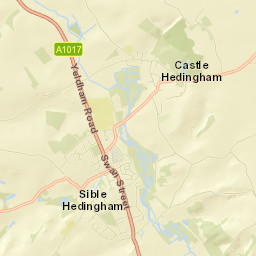 Castle Hedingham Street Map