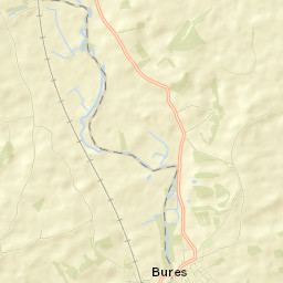 Bures Saint Mary Street Map
