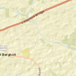East Bergholt Street Map