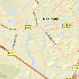 Naaldwijk Street Map