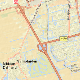 Schipluiden Street Map