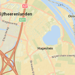 De Hagen Street Map
