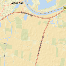 Giesbeek Street Map