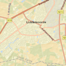 Lichtenvoorde Street Map