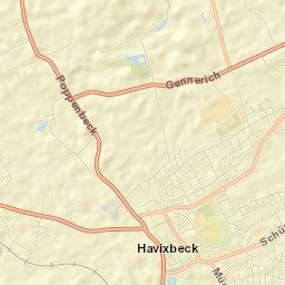 Havixbeck Street Map