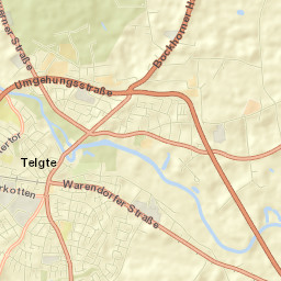 Telgte Street Map