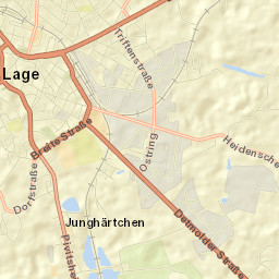 Lage Street Map