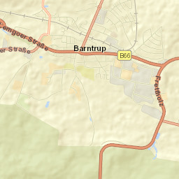 Barntrup Street Map