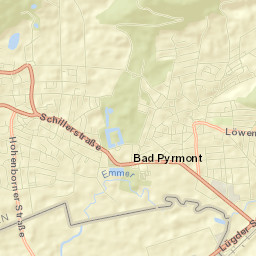 Bad Pyrmont Street Map