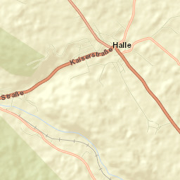 Halle Street Map