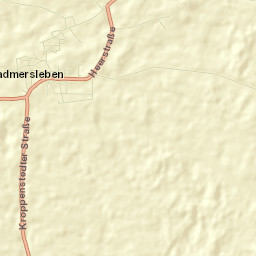 Hadmersleben Street Map