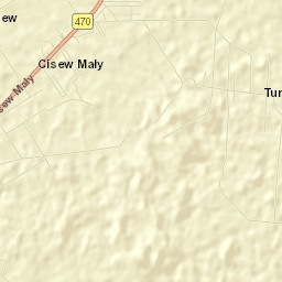 Powiat turecki Street Map