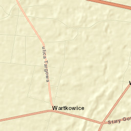 Wartkowice Street Map