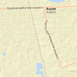 Akkol Street Map