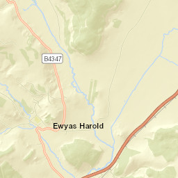 Ewyas Harold Street Map