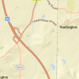 Harlington Street Map
