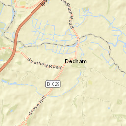 Dedham Street Map
