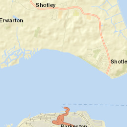 Shotley Gate Street Map