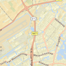 Schiebroek Street Map