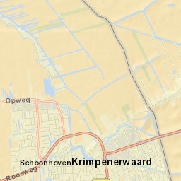 Schoonhoven Street Map