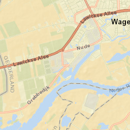 Wageningen Street Map