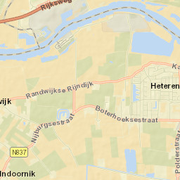 Heteren Street Map
