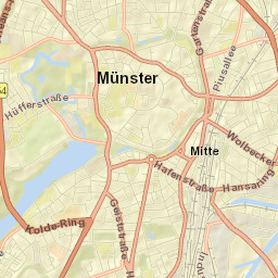 Münster Street Map