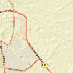 Zerbst Street Map
