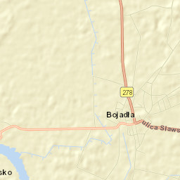 Bojadła Street Map