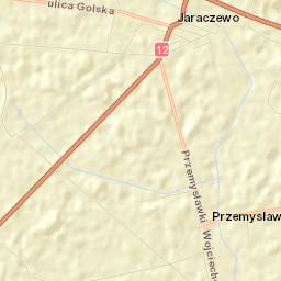 Jaraczewo Street Map